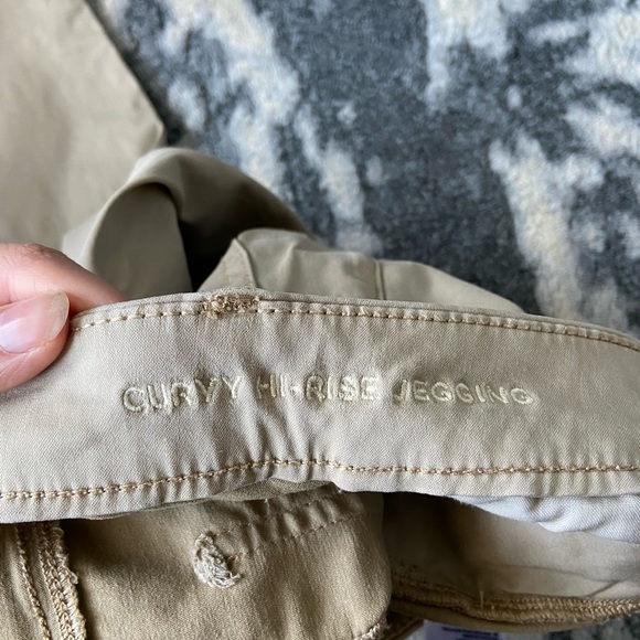 tan american eagle jeggings - Picture 5 of 6